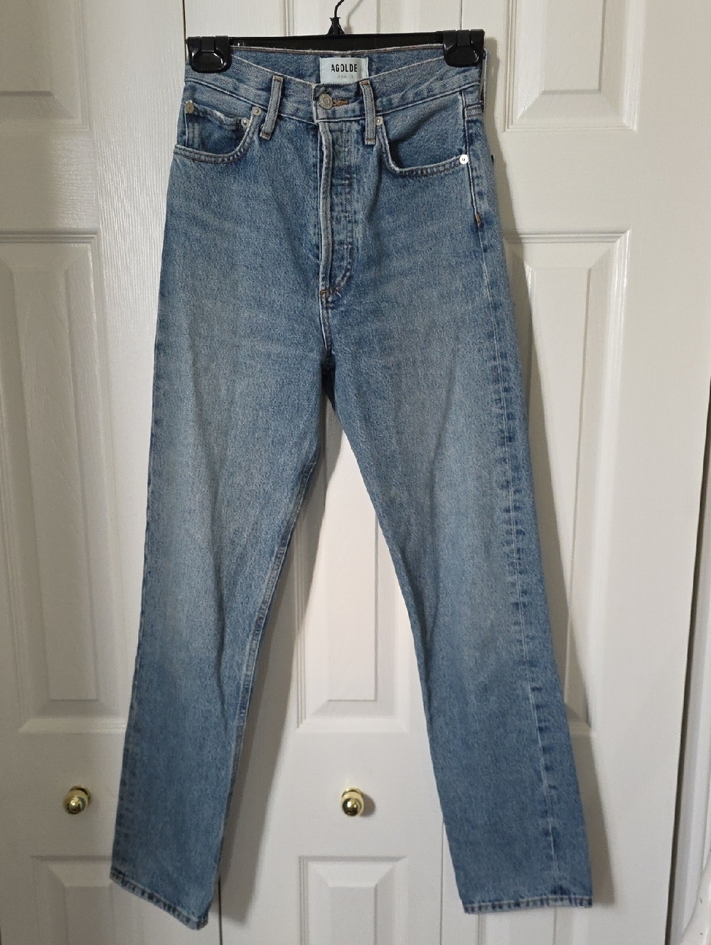 AGOLDE 90's Pinch Waist High Rise StraightIn Essence 22W - Picture 7 of 15